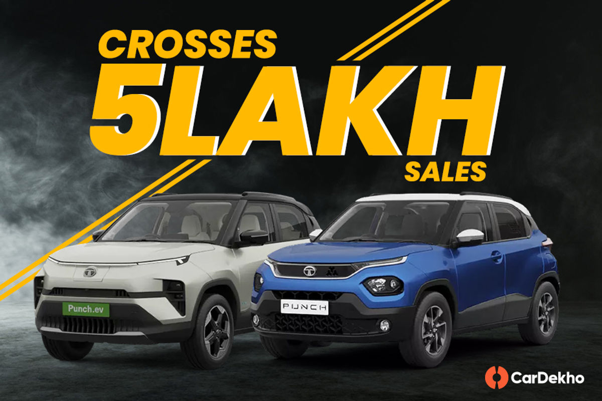 Crosses 5 lakh sales Crosses 5 lakh sales