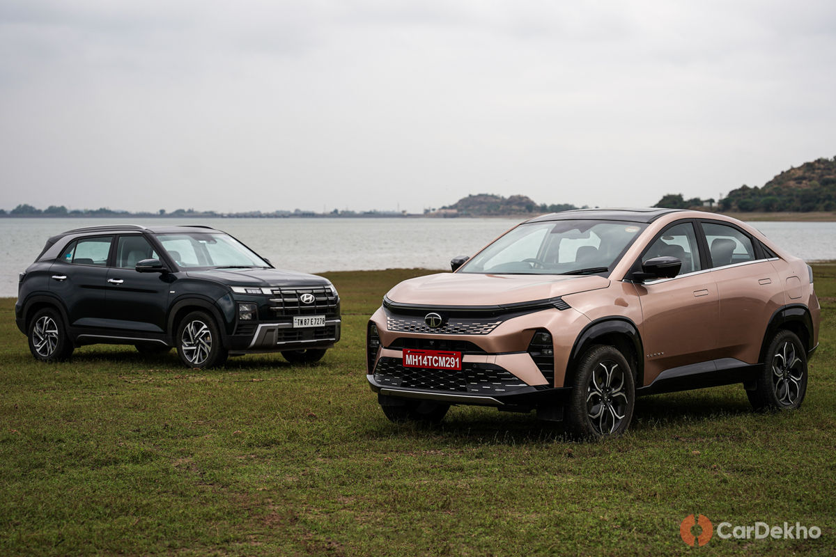 Hyundai Creta vs Tata Curvv Hyundai Creta vs Tata Curvv