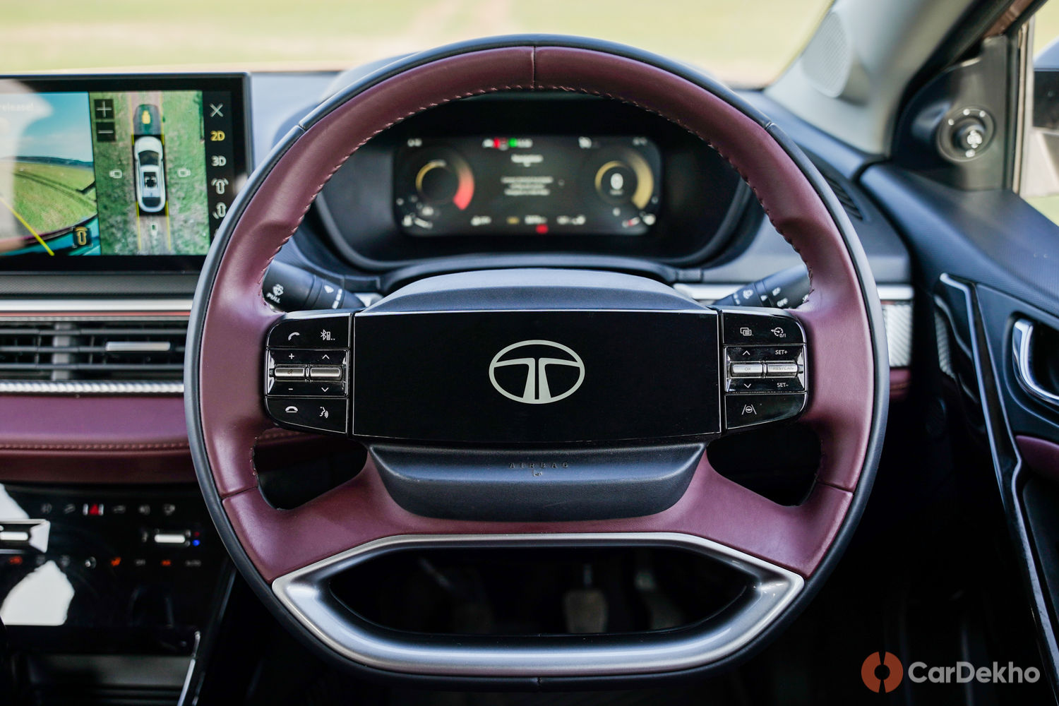 Tata Curvv steering wheel Tata Curvv steering wheel