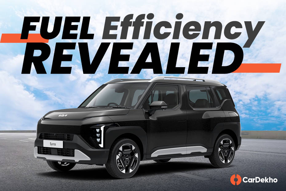 Kia Syros claimed fuel efficiency revealed