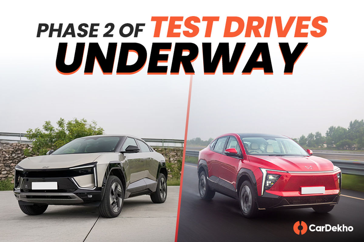 Test drive for BE 6 and XEV 9e now open Test drive for BE 6 and XEV 9e now open