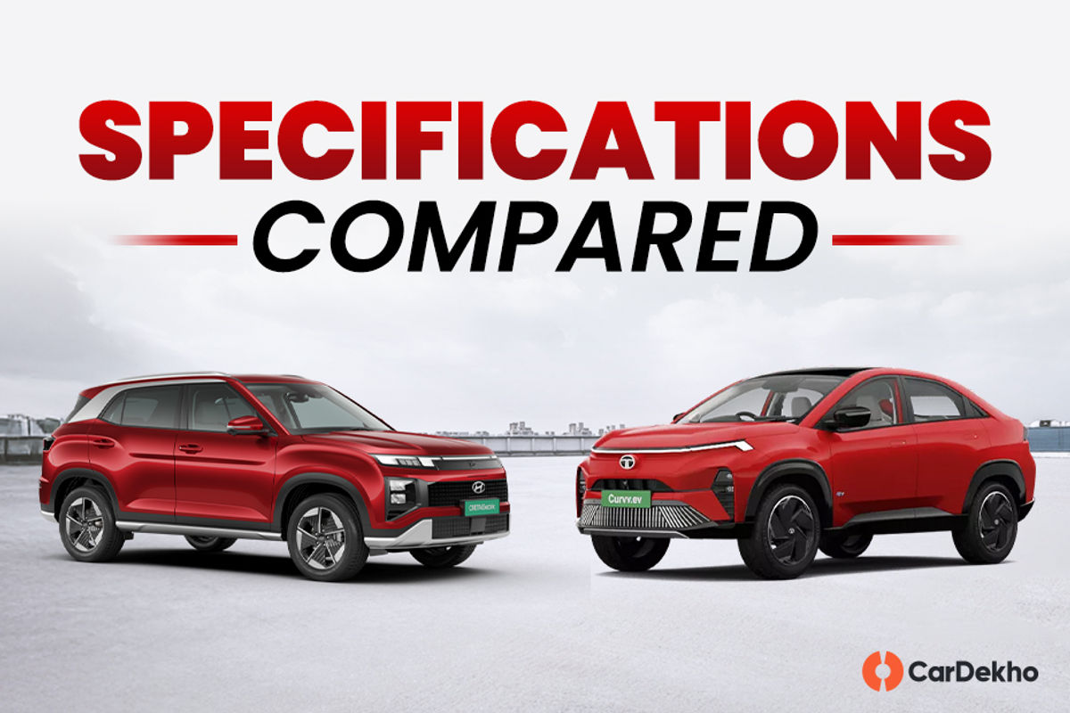 Hyundai Creta Electric vs Tata Curvv EV Hyundai Creta Electric vs Tata Curvv EV