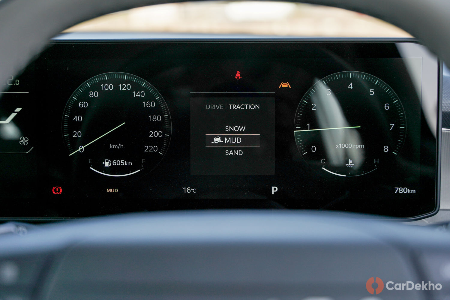 Kia Syros digital driver's display