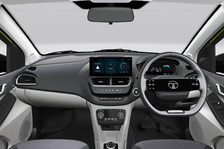 2025 Tata Tiago EV dashboard