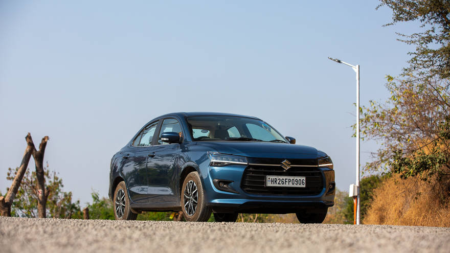 Maruti Dzire Road Test Images