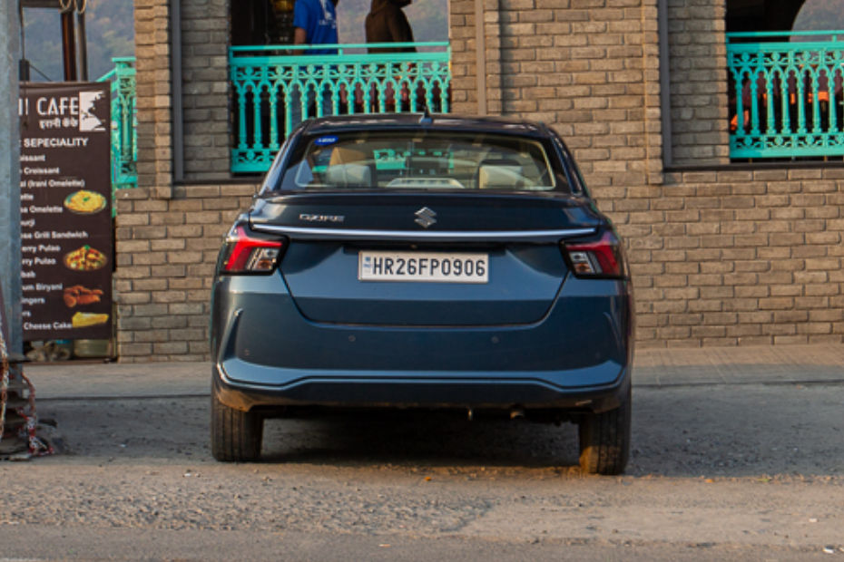 Maruti Dzire Rear Maruti Dzire Rear