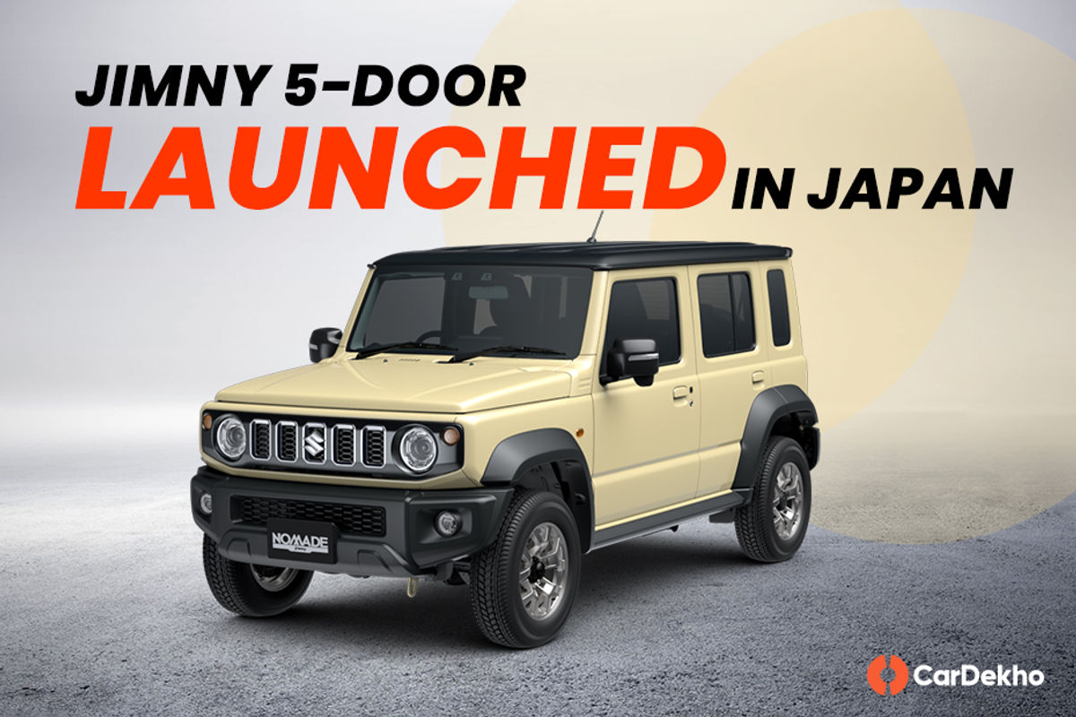 5-door Maruti Suzuki Jimny Nomade launched in Japan 5-door Maruti Suzuki Jimny Nomade launched in Japan