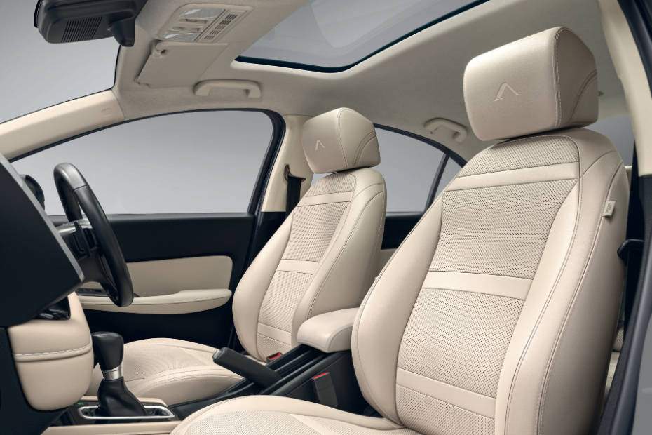 Honda City Apex Edition emboss on seat headrest