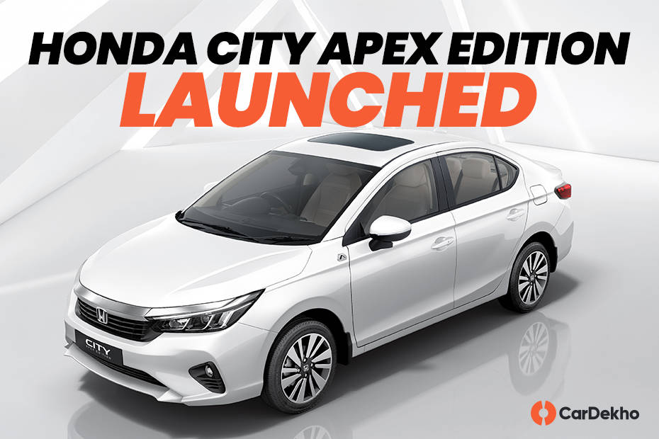 Honda City Apex Edition launched