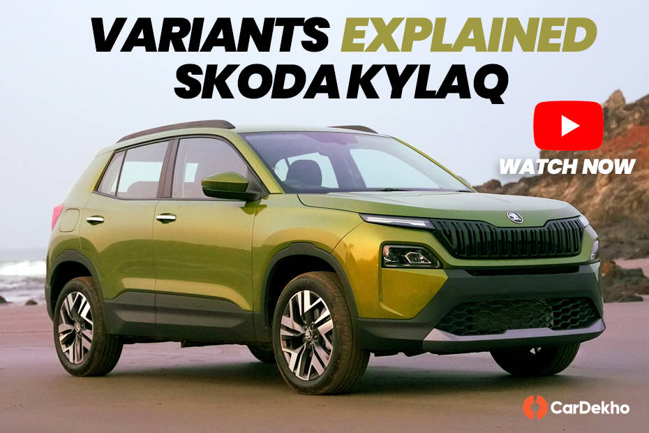 Skoda Kylaq variant-wise features