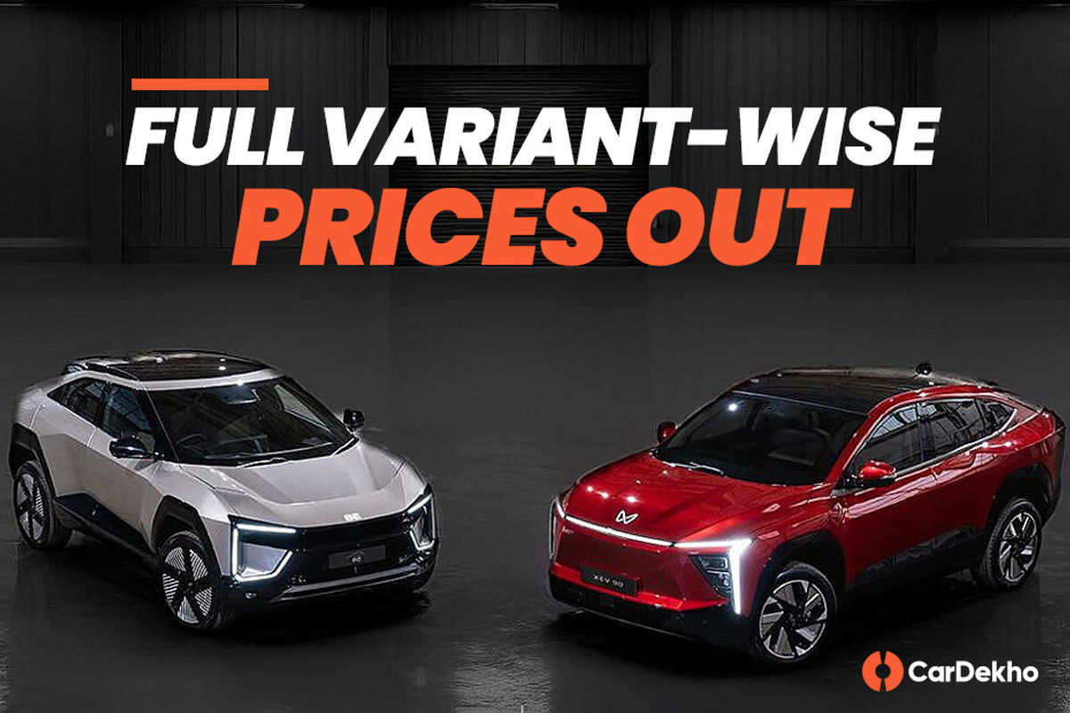 Mahindra BE 6 and XEV 9e full prices out Mahindra BE 6 and XEV 9e full prices out
