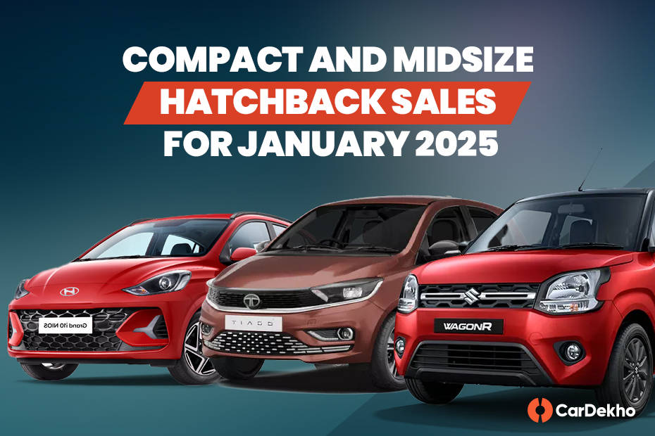 compact and midsize hatchbacks sales for January