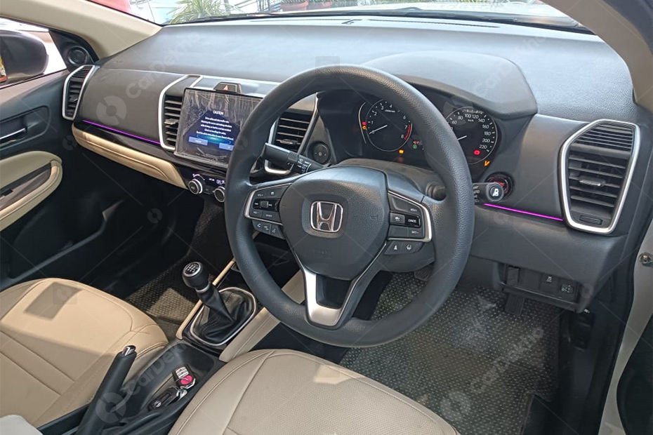 Honda City Apex Edition rear dashboard