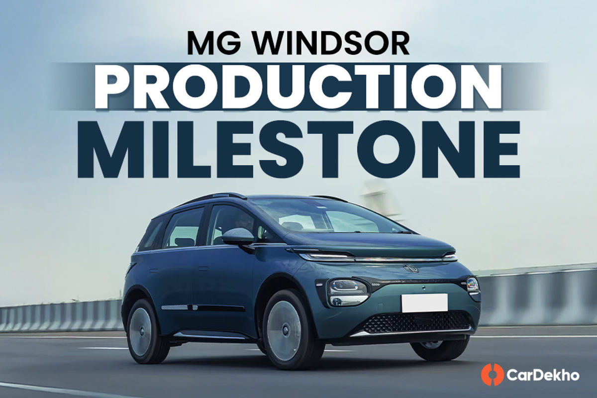 MG Windsor EV Achieves A Production Milestone Of 15,000 Units Since Launch