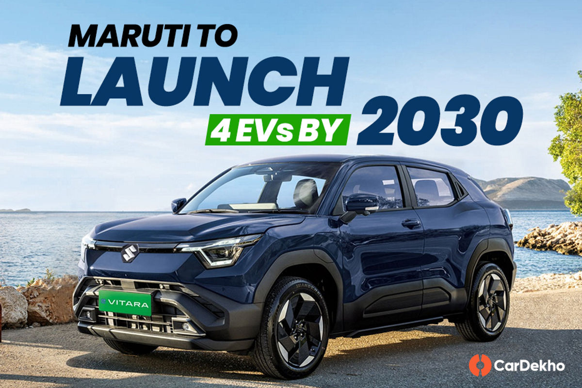 Maruti to launch 4 EVs by 2030 Maruti to launch 4 EVs by 2030