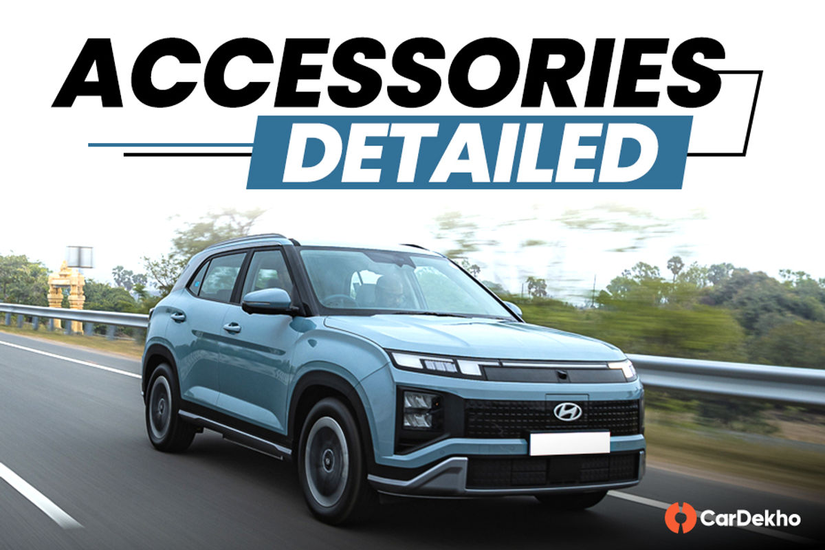 Hyundai Creta Electric accessories detailed Hyundai Creta Electric accessories detailed