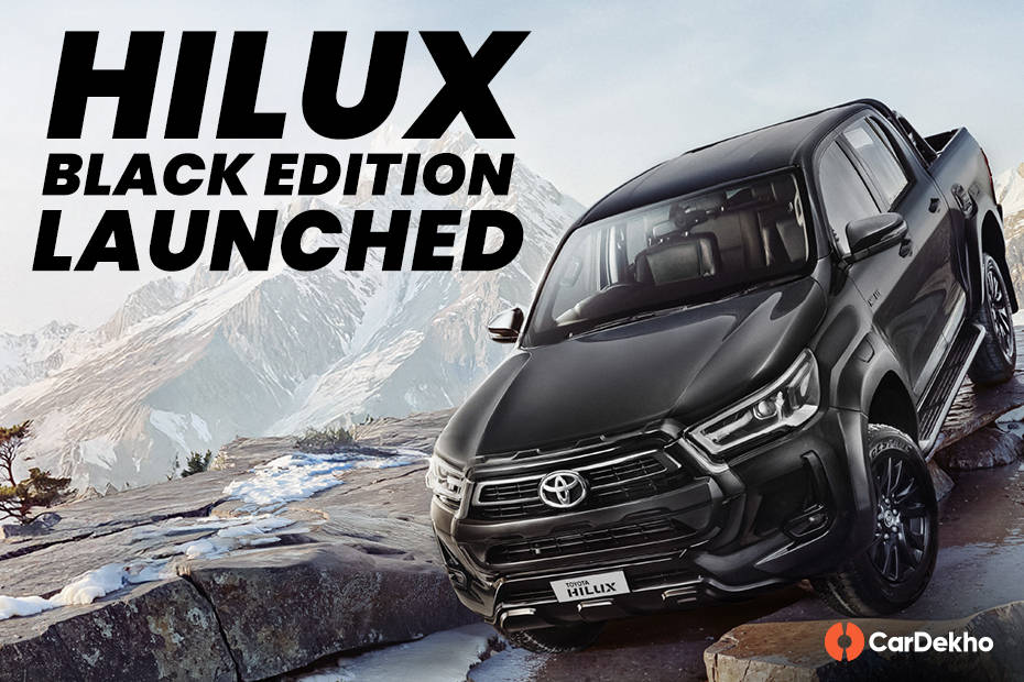 Toyota Hilux black edition launched