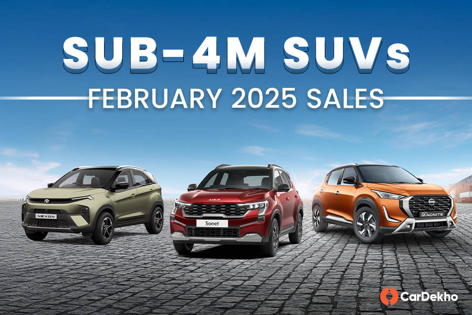 Sub-4m SUVs February 2025 sales