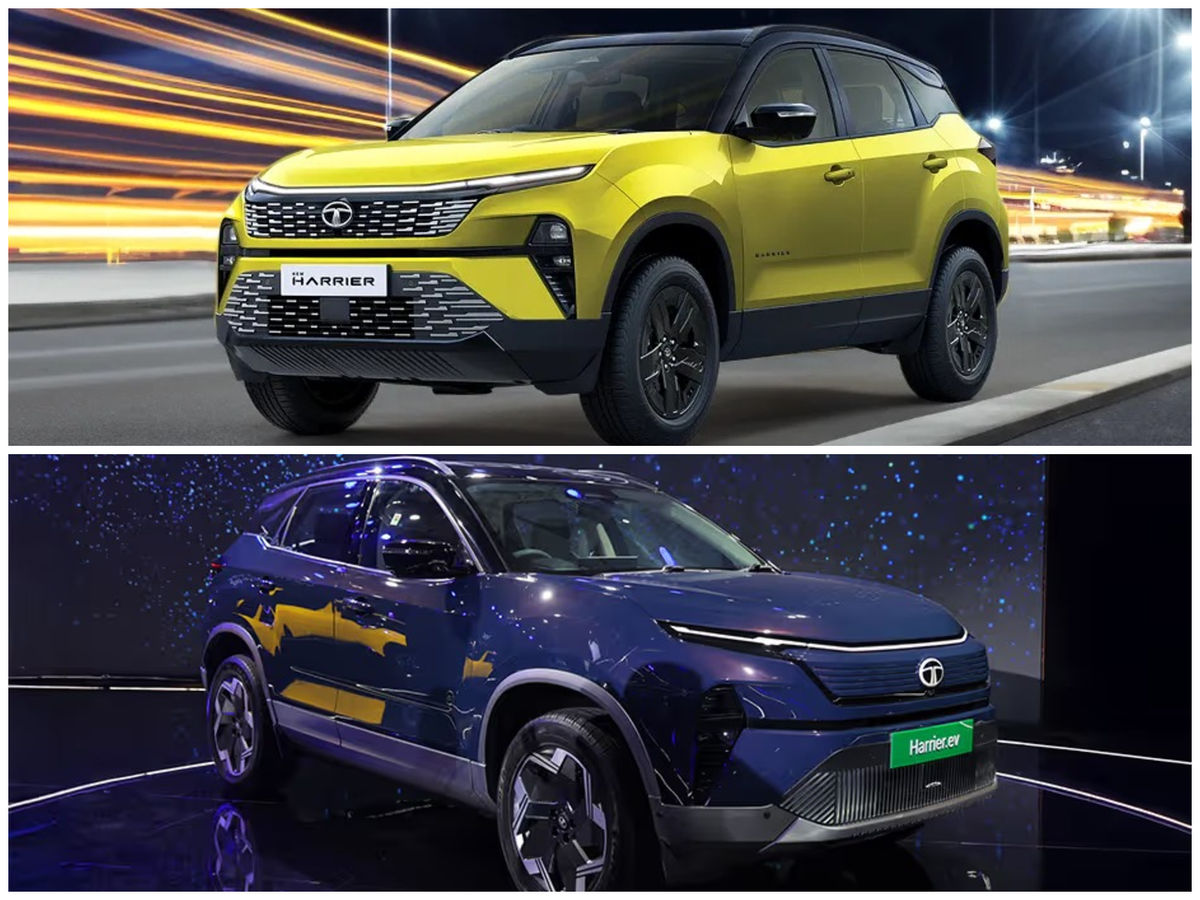 3 things Harrier EV gets over the Harrier Harrier EV vs Harrier