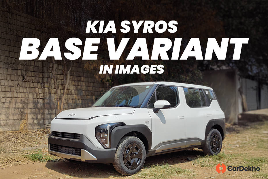 Kia Syros Base Variants In Images 