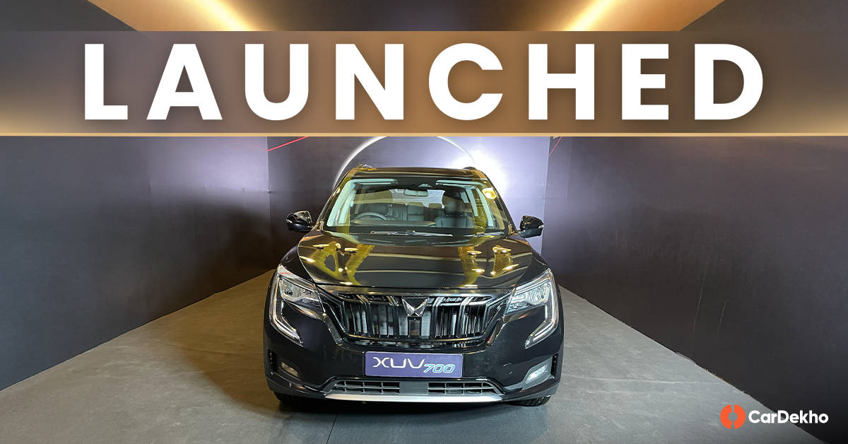 Mahindra XUV700 Ebony Edition launched