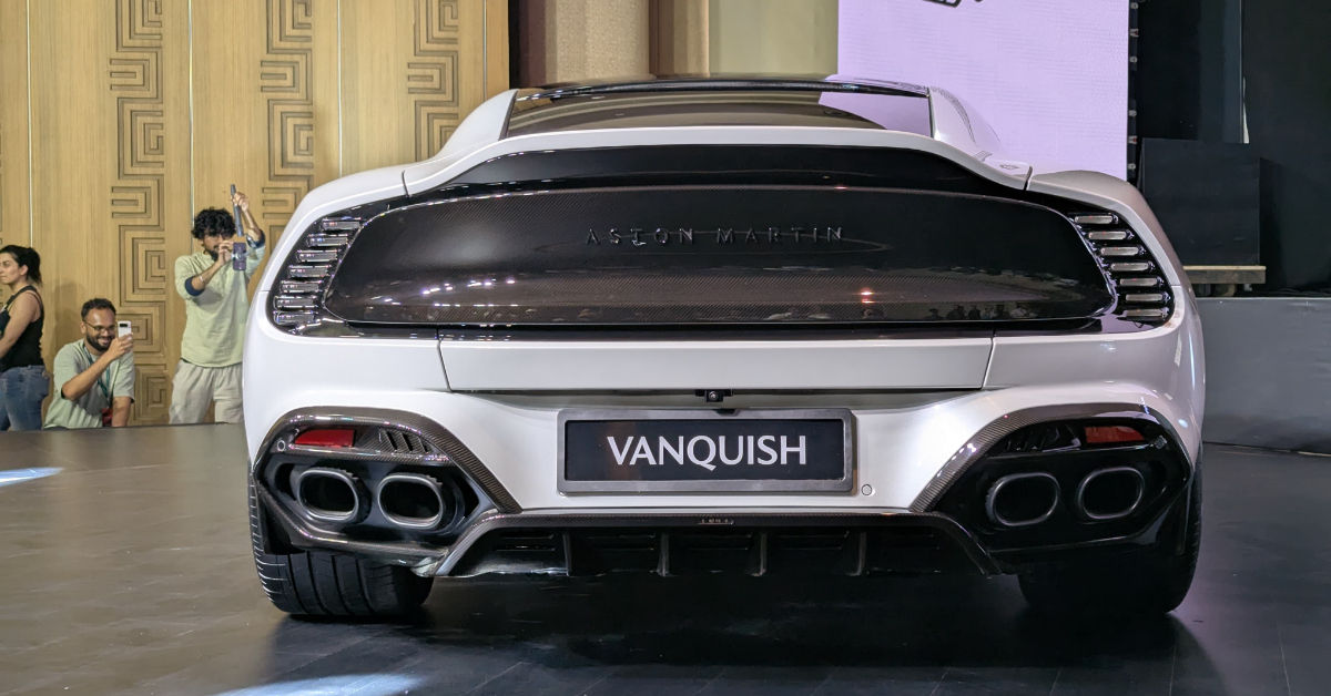 Aston Martin Vanquish rear Aston Martin Vanquish rear