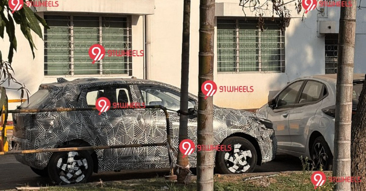 Tata Altroz facelift spied with flush-door handles