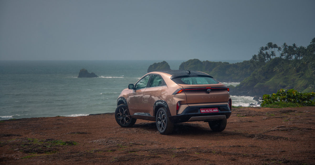 Tata Curvv top variant rear Tata Curvv top variant rear