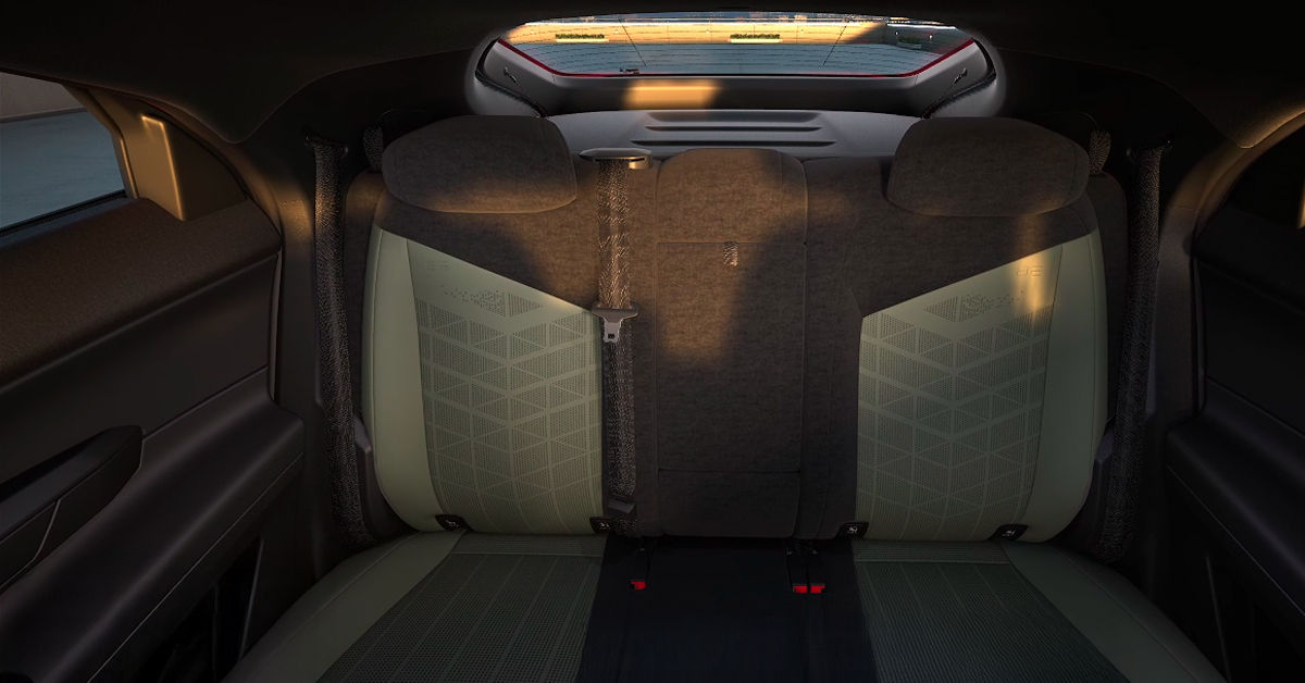 Mahindra BE 6 Pack Two rear seats