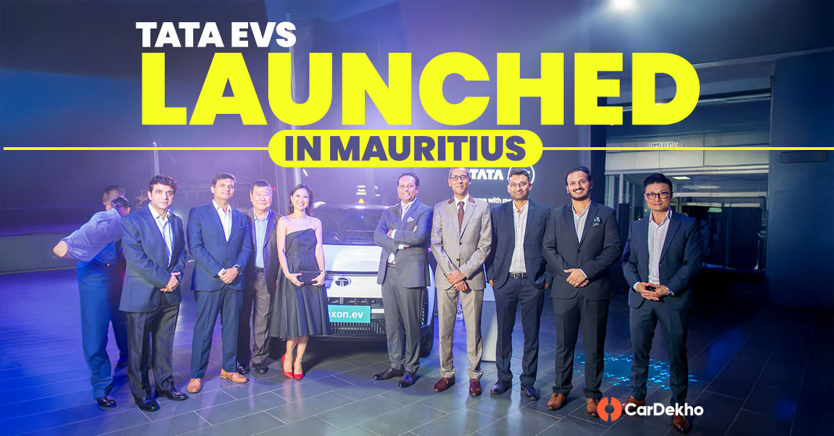 Tata EVs Launched In Mauritius Tata EVs Launched In Mauritius