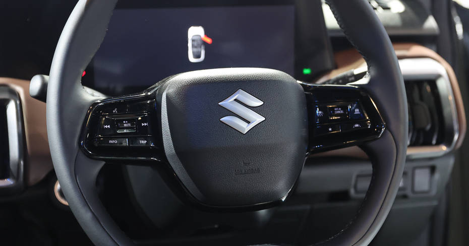 Maruti e Vitara steering wheel