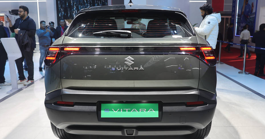 Maruti e Vitara rear