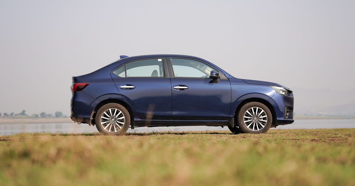 Honda Amaze Side Profile 