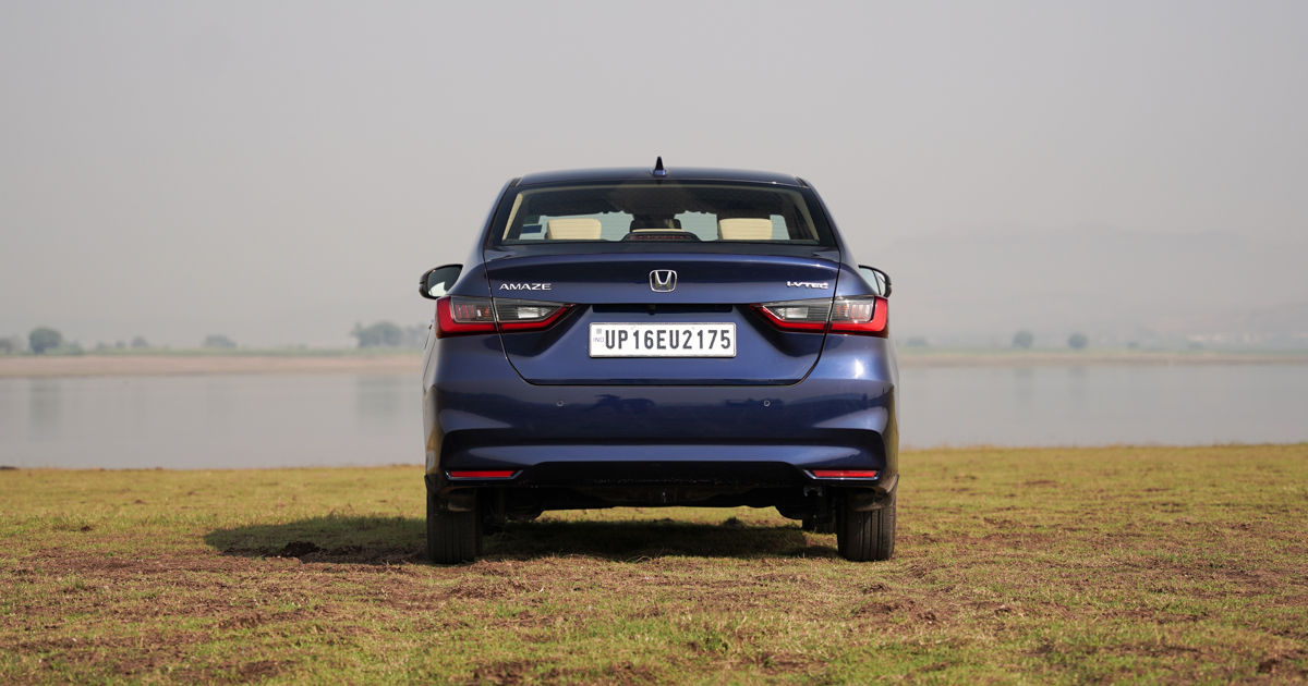 Honda Amaze Rear Profile 