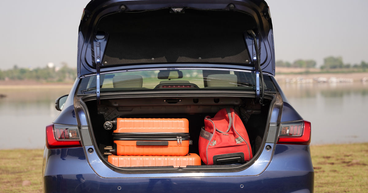 Honda Amaze Boot Space 