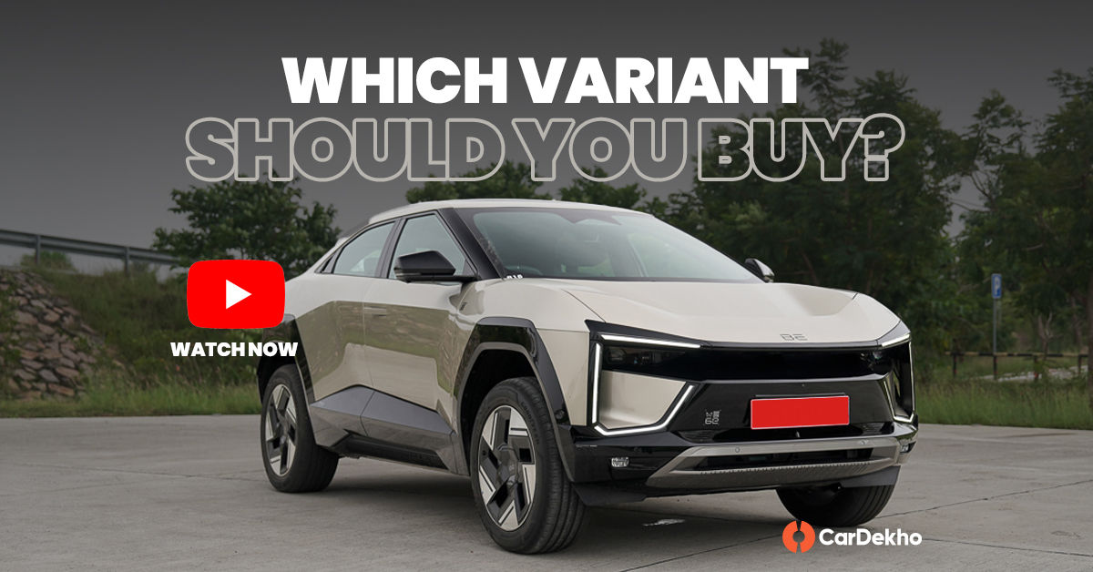 Mahindra BE 6 variants explained