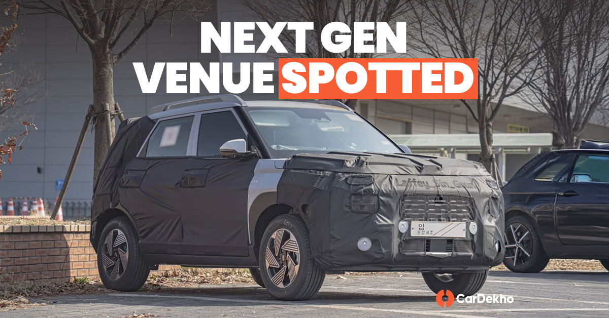 Hyundai Venue Spy Shots 