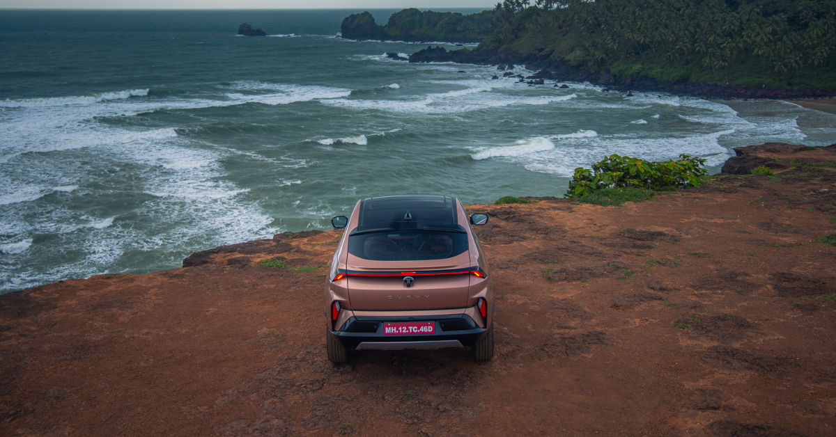 Tata Curvv rear Tata Curvv rear