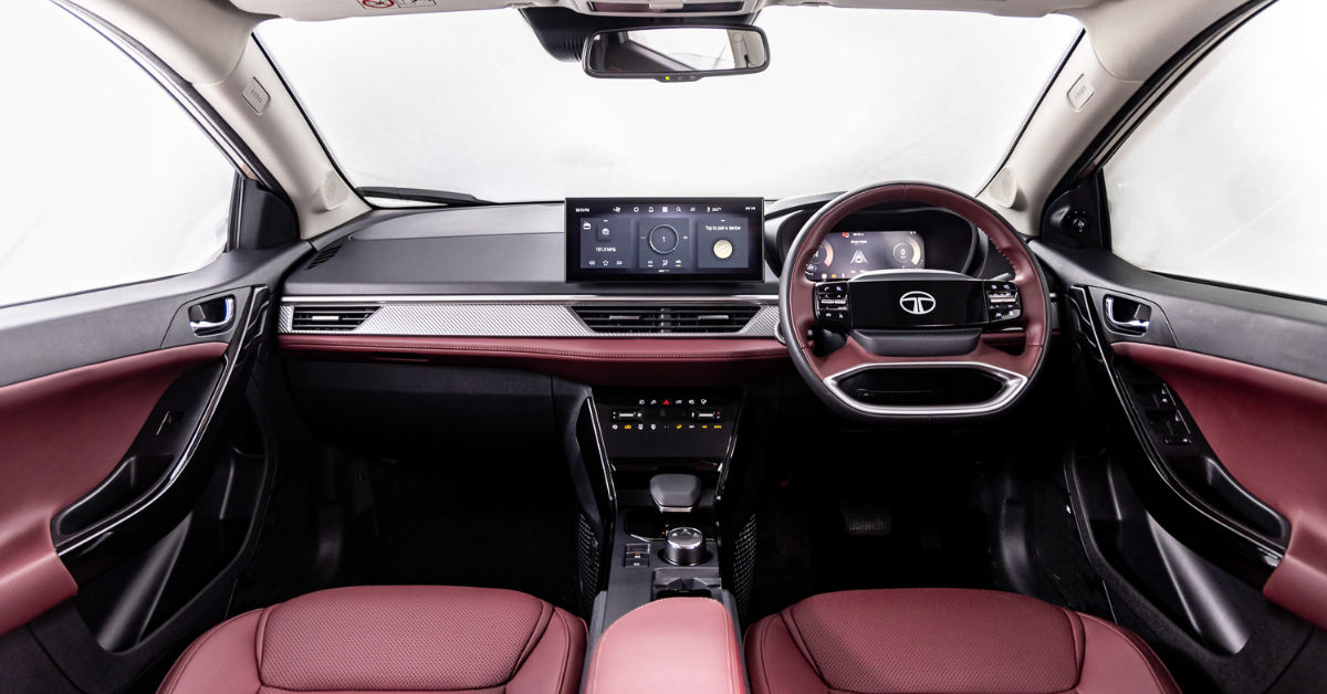 Tata Curvv dashboard Tata Curvv dashboard