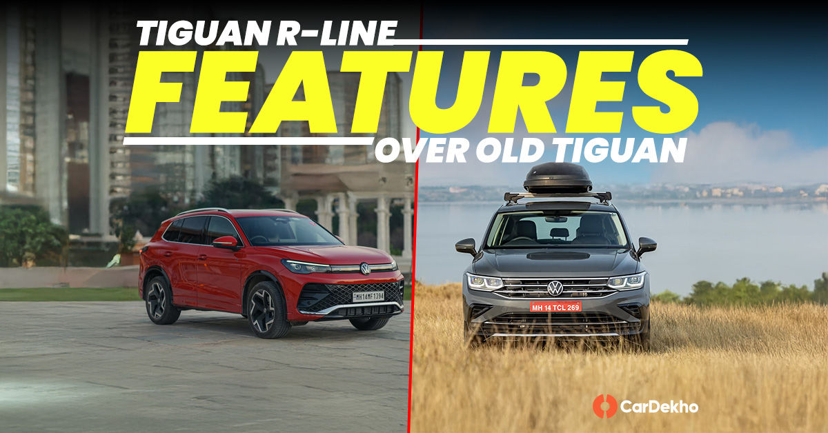 Tiguan R-Line Features Over Old Tiguan Tiguan R-Line Features Over Old Tiguan