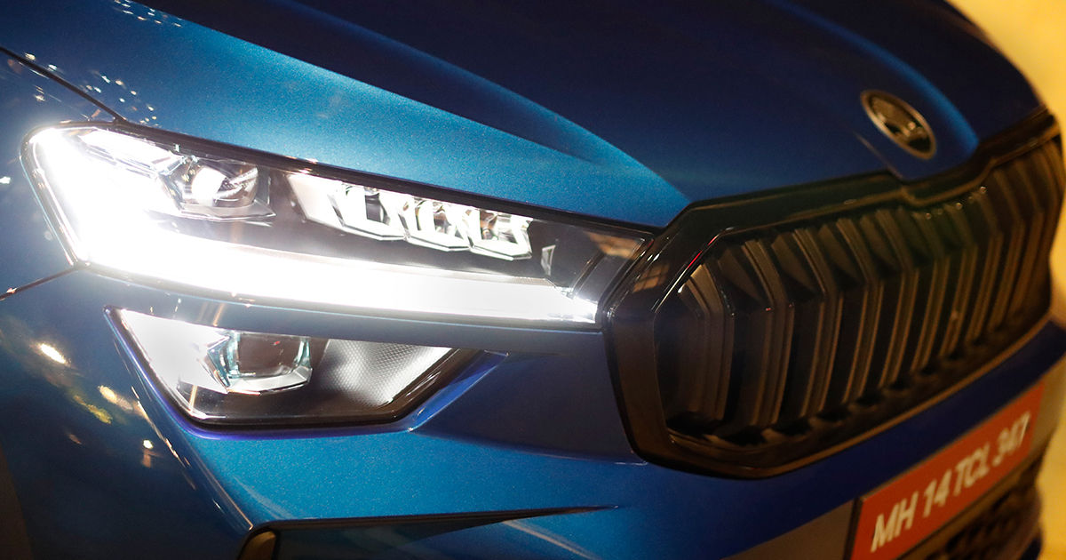 Skoda Kodiaq Sportline headlight