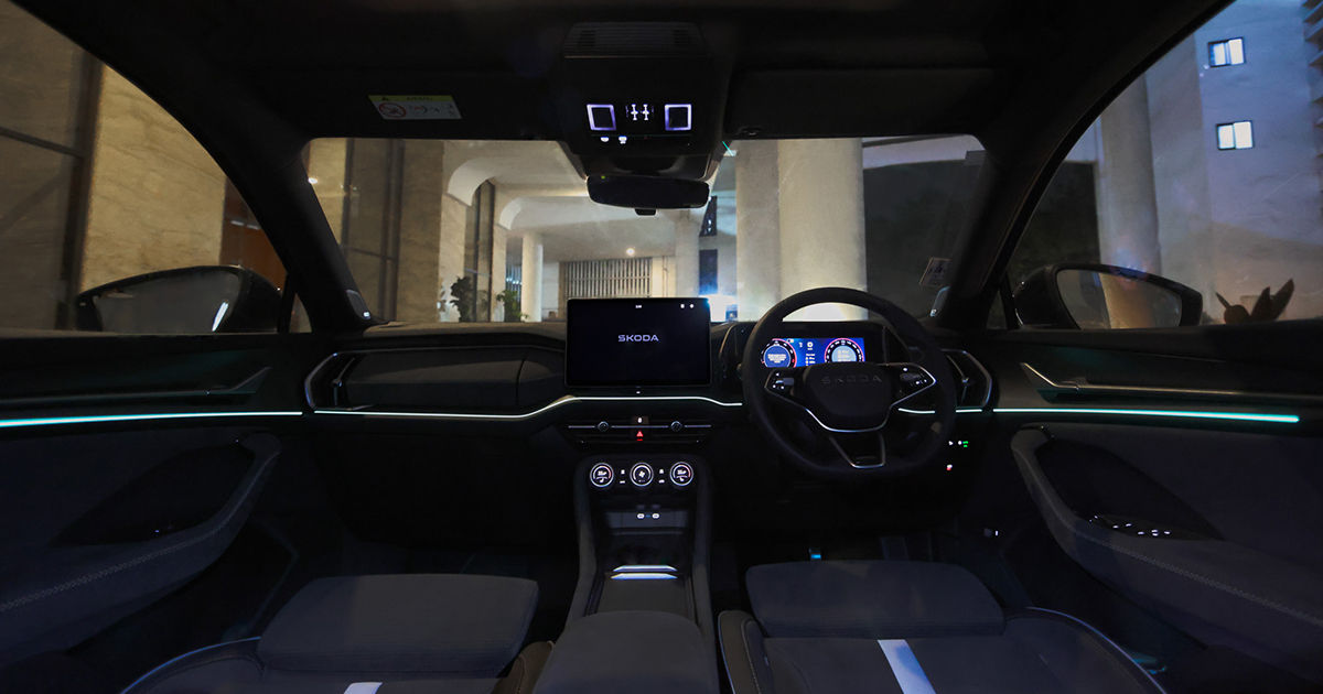 Skoda Kodiaq Sportline dashboard