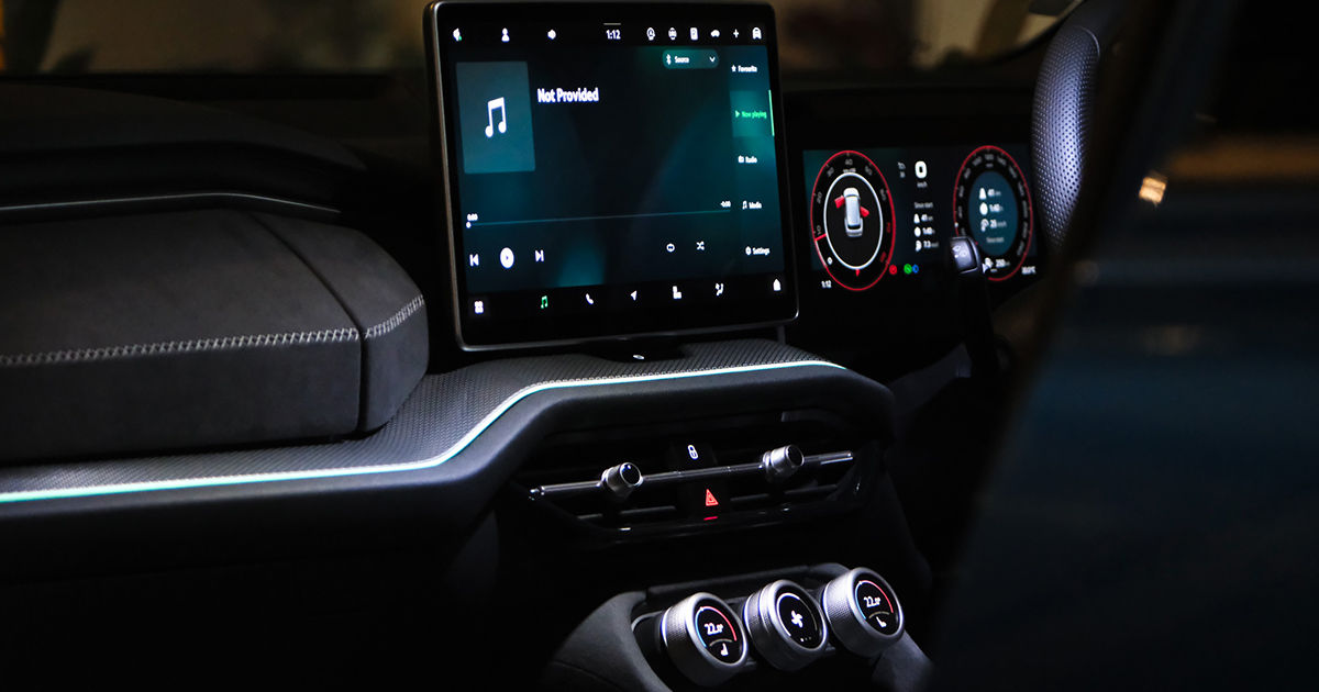 Skoda Kodiaq Sportline dashboard