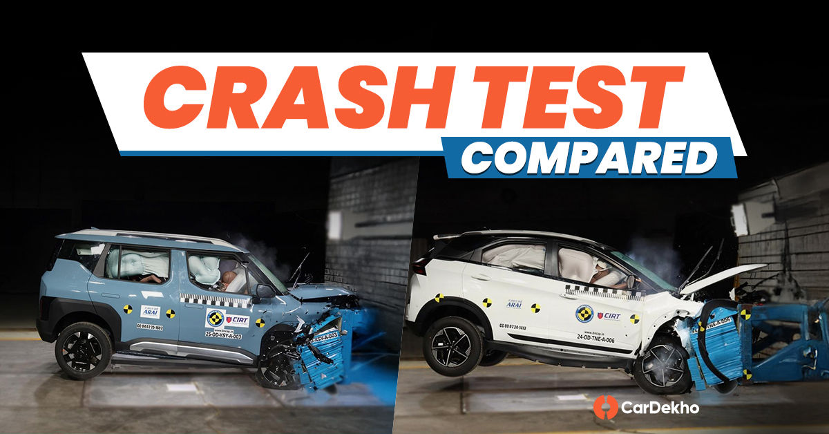 Syros Vs Nexon Crash Test Comapred 