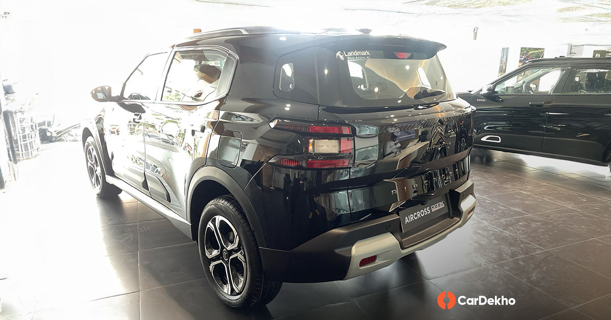 Citroen Aircross Dark Edition rear