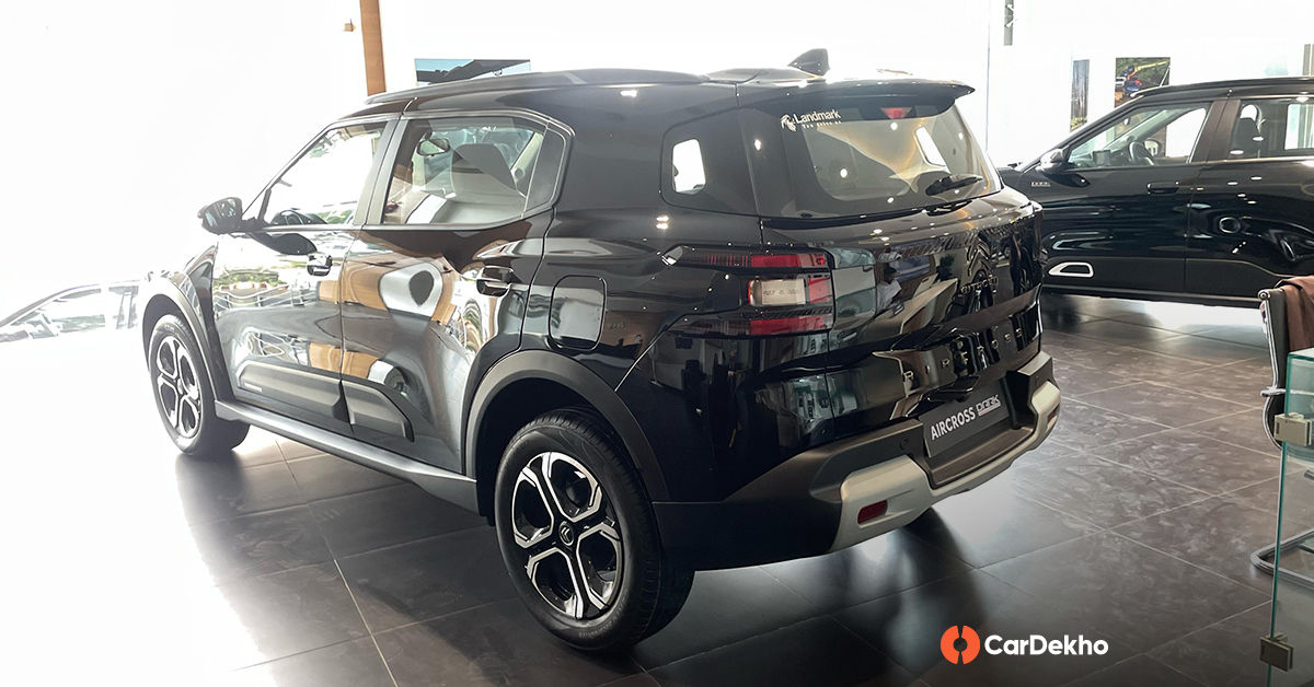 Citroen Aircross Dark Edition rear