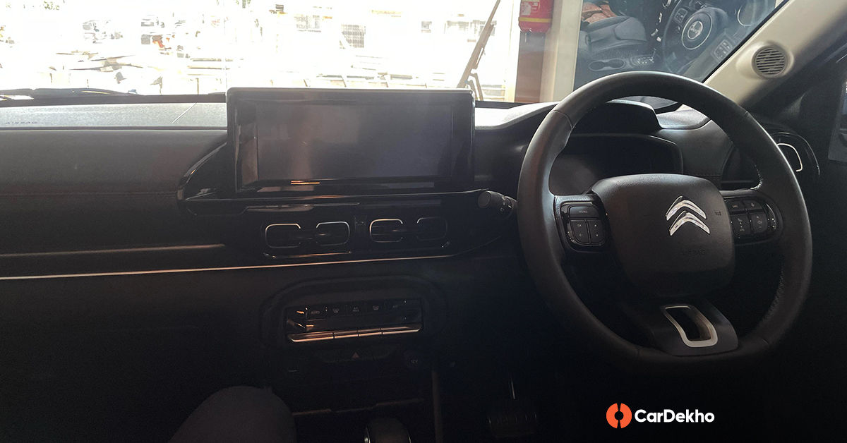 Citroen Aircross Dark Edition dashboard