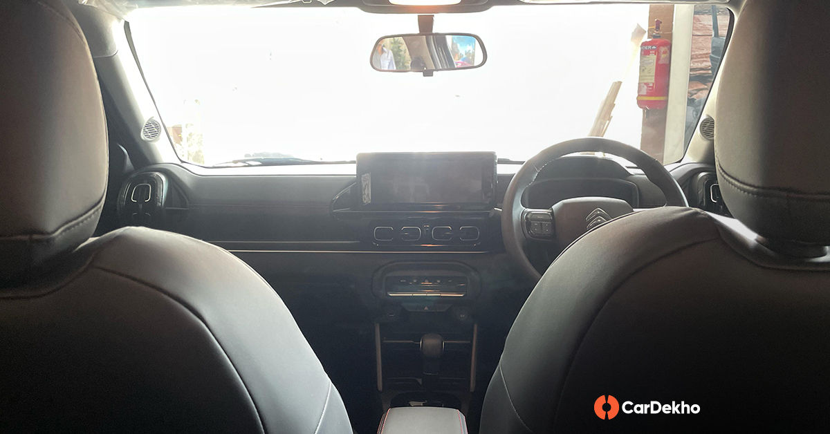 Citroen Aircross Dark Edition interior