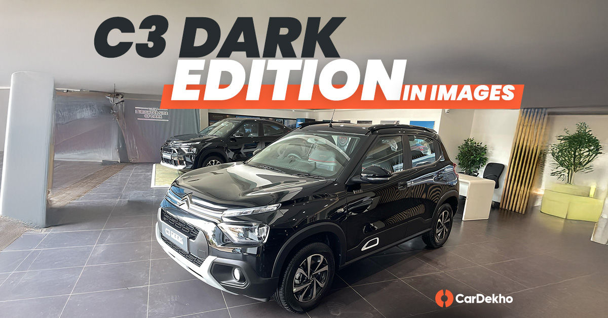 Citroen C3 Dark Edition In Real Life Images 