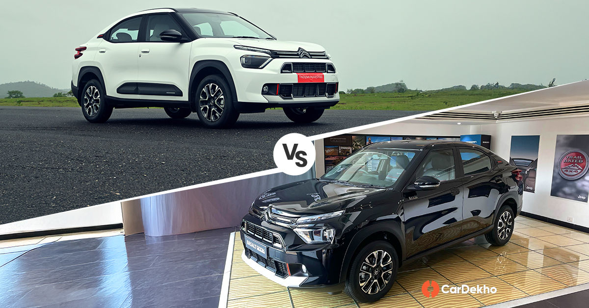 Citroen Basalt Vs Dark Edition Citroen Basalt Vs Dark Edition